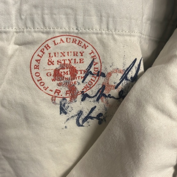 Polo Ralph Lauren Men’s Flat Front Chino Style Lightweight Denim shorts Sz 38W - Picture 9 of 11